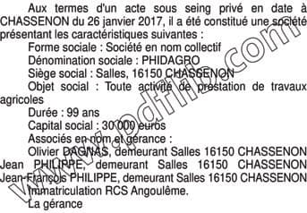 Contenu publication