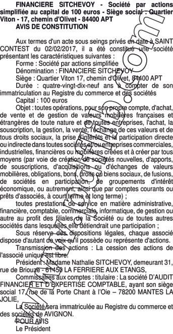 Contenu publication