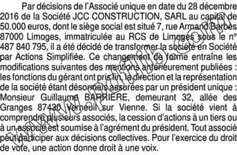 Contenu publication