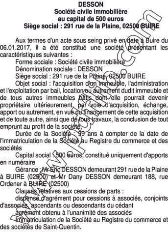 Contenu publication