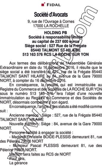 Contenu publication