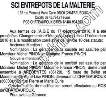 Contenu publication