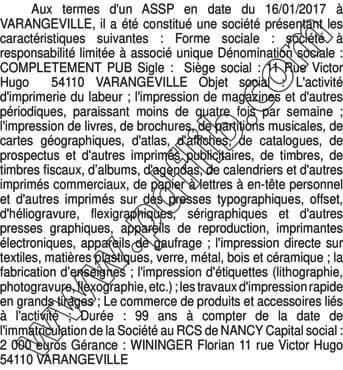 Contenu publication