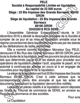 Contenu publication