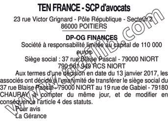 Contenu publication