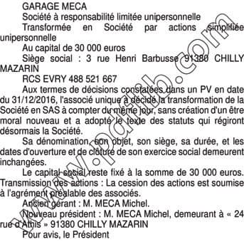 Contenu publication
