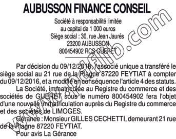 Contenu publication