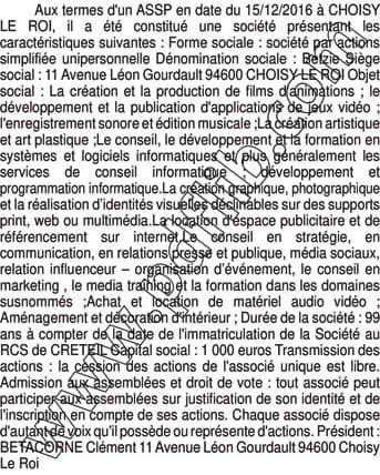 Contenu publication