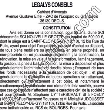 Contenu publication