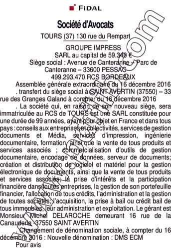 Contenu publication