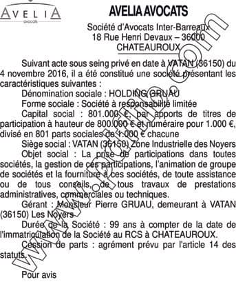 Contenu publication