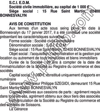 Contenu publication