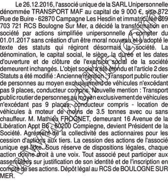 Contenu publication