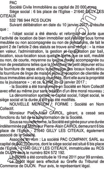Contenu publication