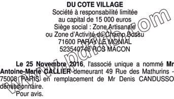 Contenu publication