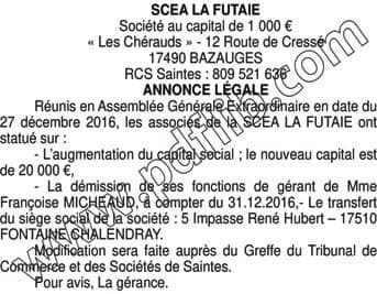 Contenu publication