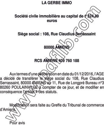 Contenu publication