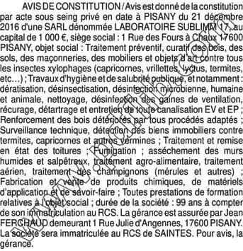 Contenu publication