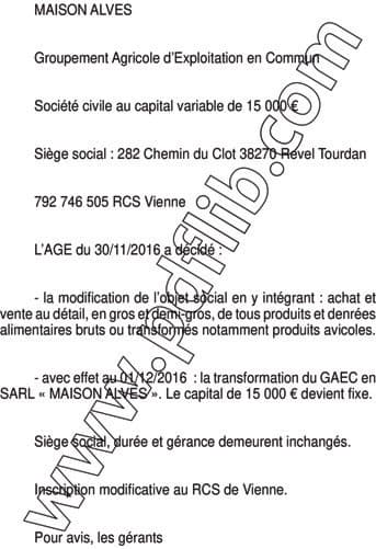 Contenu publication
