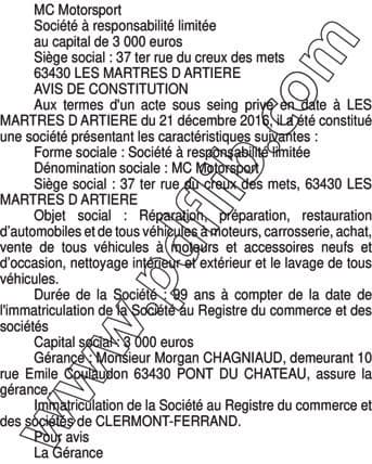 Contenu publication