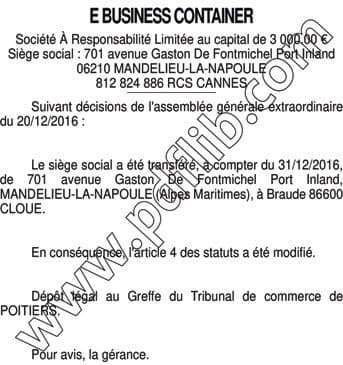 Contenu publication