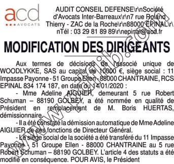 Contenu publication