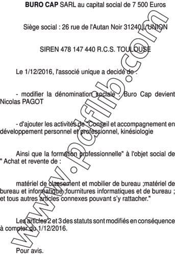 Contenu publication