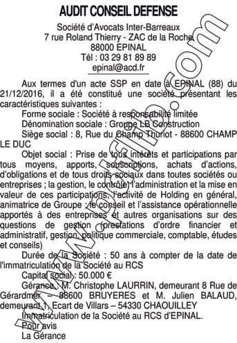 Contenu publication