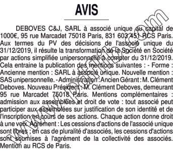 Contenu publication