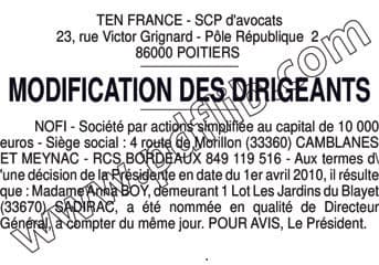 Contenu publication