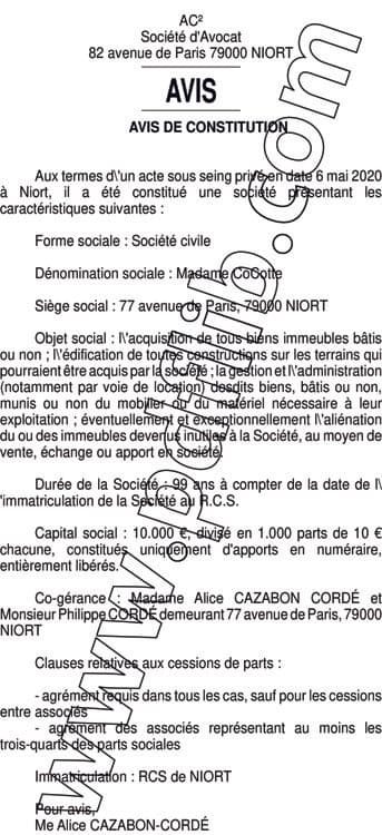 Contenu publication