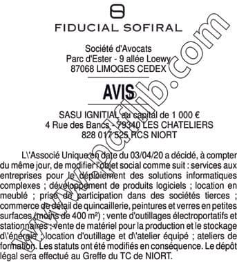 Contenu publication