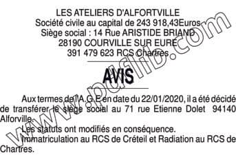 Contenu publication