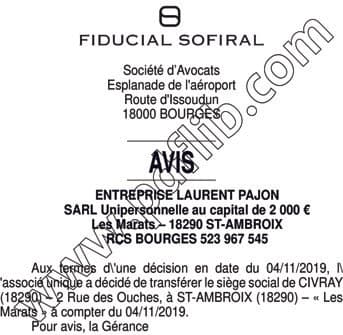 Contenu publication