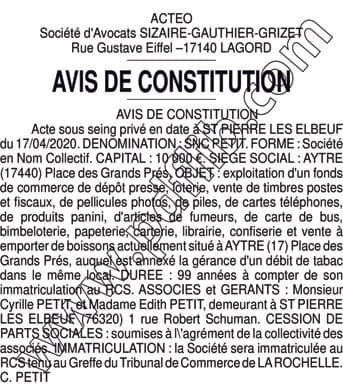 Contenu publication