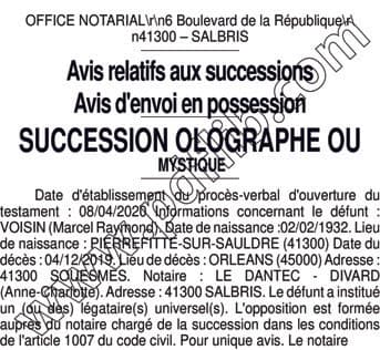 Contenu publication