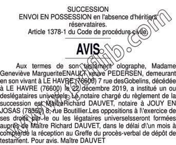 Contenu publication