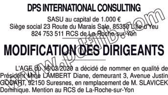 Contenu publication