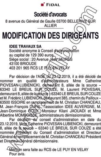 Contenu publication