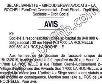 Contenu publication
