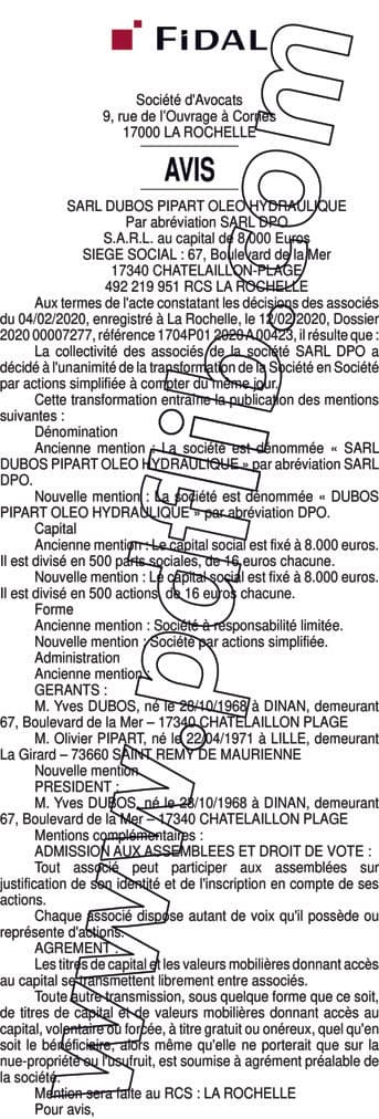 Contenu publication