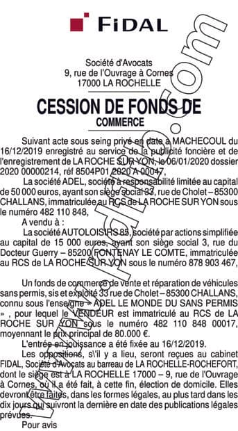 Contenu publication