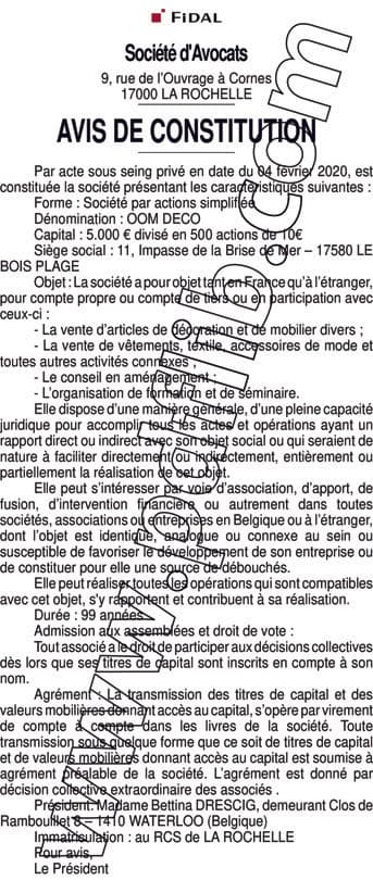 Contenu publication
