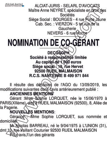 Contenu publication