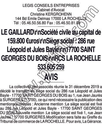 Contenu publication