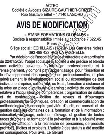 Contenu publication