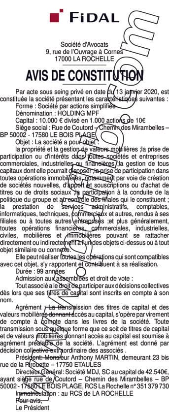 Contenu publication