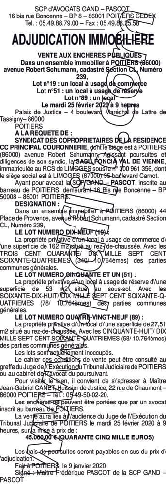 Contenu publication