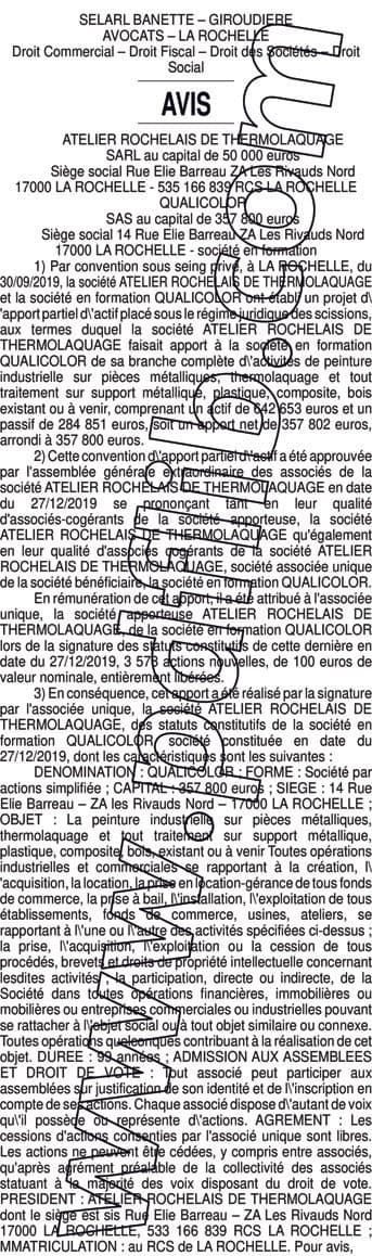 Contenu publication