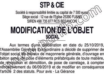 Contenu publication